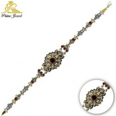 Gümüş Otantik Taşlı Biezik /Bileklik